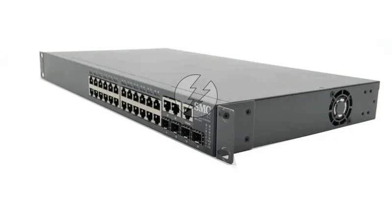 Switch Smc Tigerswitch, 26 Portas 10/100/1000 + 4 Sfp