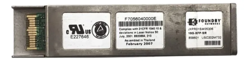 Gbic Foundry Jxpr01sw05306 Lc Duplex Xfp 10gb 0,3km 850nm Sx
