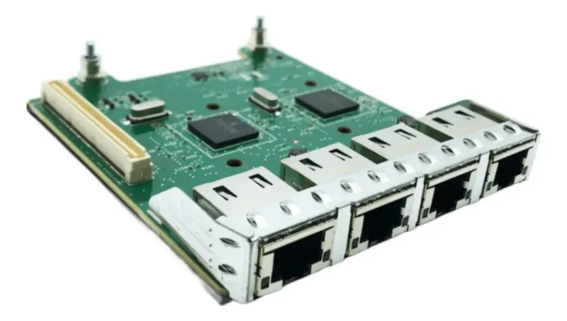 Placa Rede Dell Broadcom Bcm95720 0fm487: 4x Rj45 1 Gigabyte