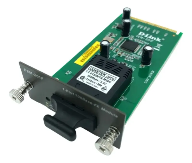 Gbic D-link Dem-201f 100base-fx: 100 Mbps, 2km, 1310nm