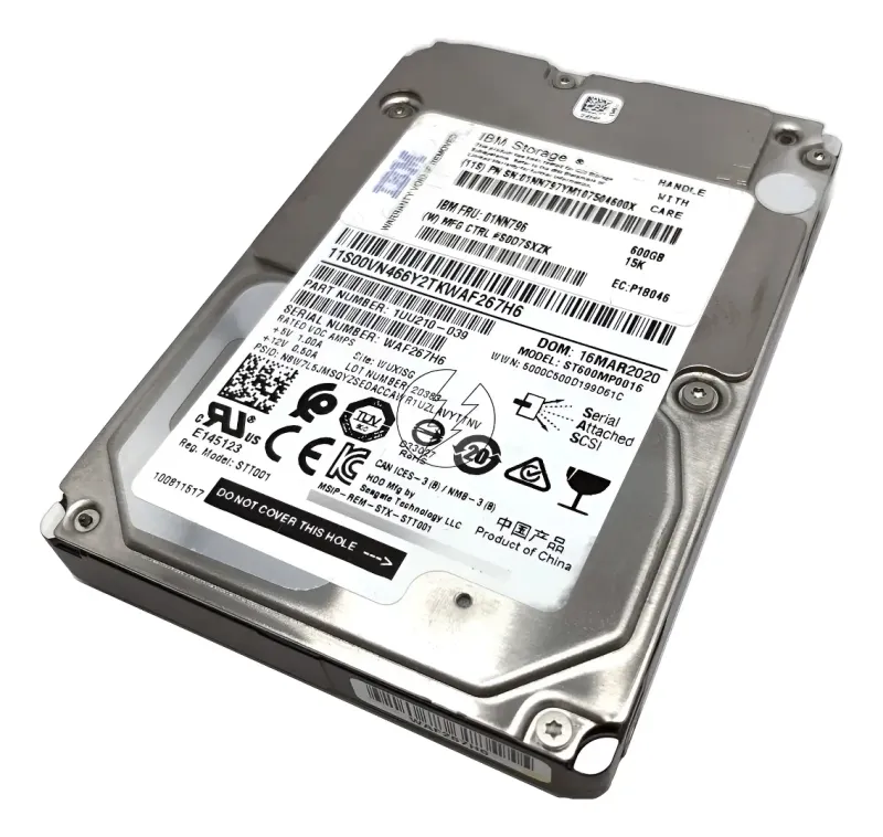 Hd Ibm St600mp0016, 600gb, Sas, 2,5, 15k