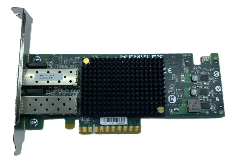 Placa De Rede 10 Gb Dual Port 10gbase-cr Oce11102-fx Emulex
