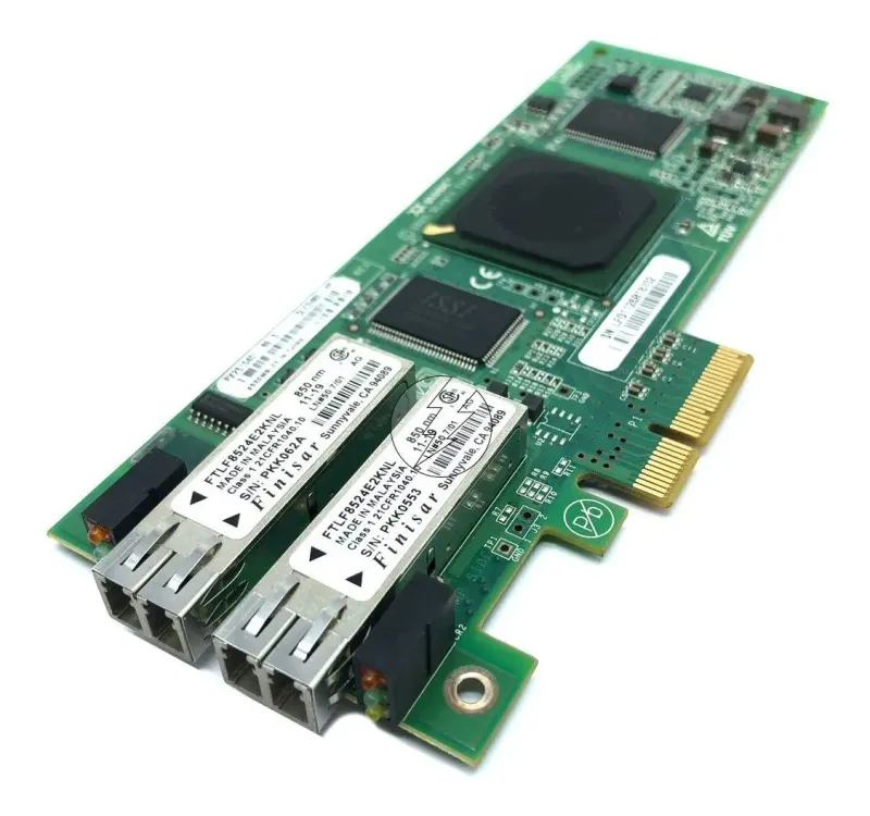 Placa De Rede Qle2462-e-sp Hba Qlogic Dual Fibre Channel 4gb