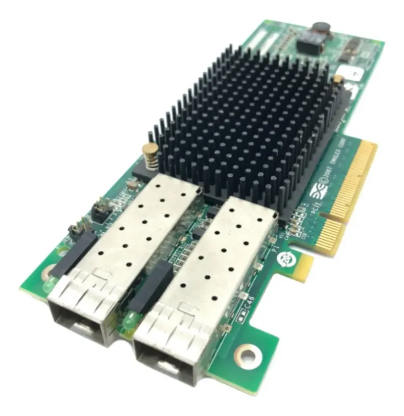 Placa De Rede Hp Emulex Lpe12002 P002181-05a: 2x Sfp+ 8 Giga