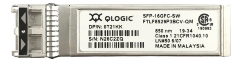 Gbic Qlogic Ftlf8529p3bcv-qm: Lc Duplex Sfp+ 16gb 100m 850nm