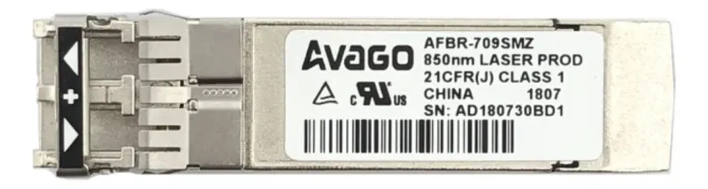 Gbic Avago Afbr-709smz Lc - Duplex Sfp+ 10gb 0,3km 850nm Sx