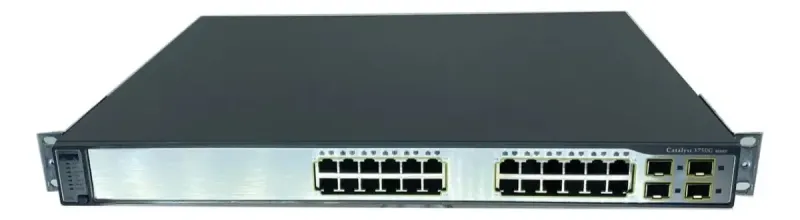 Switch Cisco Catalyst 3750 V03 24x Portas Gigabit Layer 3