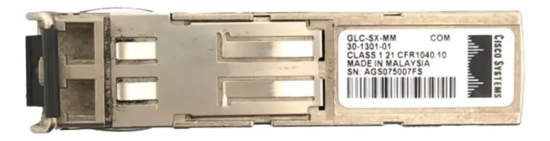 Gbic Cisco Glc-sx-mm: Lc Duplex Sfp 1gb 0,55km 850nm Sx