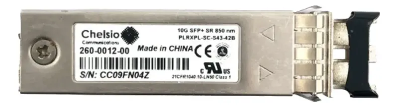 Gbic Chelsio Plrxpl-sc-s43-42b - 260-0012-00 Sfp+ 10gb 850nm