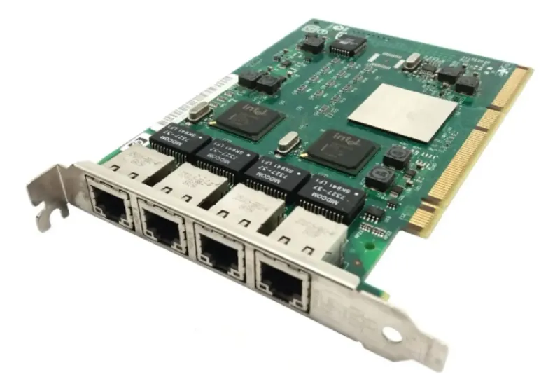 Placa De Rede Hp Nc340t Hstns-bn09: 4x Rj45 1 Giga Pci-x
