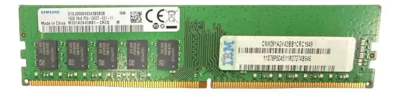 Memória 16gb Ddr4 2400 Ecc Udimm Ibm 78p5045 M391a2k43bb1