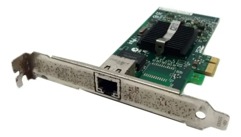 Placa Rede Dell Gigabit Pci-e 1x Porta Rj45 1 Gb Cpu-d33745