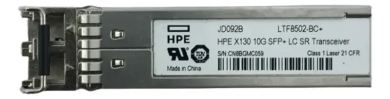 Gbic Hp X130 Ltf8502-bc+ Lc Duplex Sfp+ 10gb 300m 850nm Sx