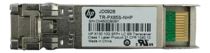 Gbic Hp X130 Tr-px85s-nhp Lc Duplex Sfp+ 10gb 300m 850nm Sx