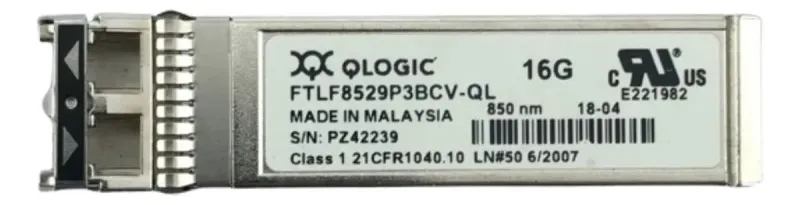 Gbic Qlogic Ftlf8529p3bcv-ql Lc Duplex Sfp+ 16gb 100m 850nm