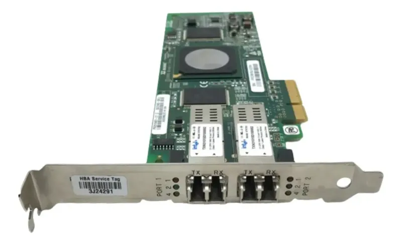 Placa De Rede Qlogic Qle2462-dell Px2510401-21 - 2x Sfp 4 Gb