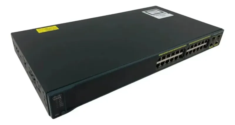 Switch Cisco 2960-24tc-l, 24x Portas 10/100 + 2x Giga, Sfp