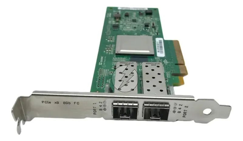 Placa Rede Qlogic Qle2562-del Px2810403-25 06t94g: 2 Sfp 8gb
