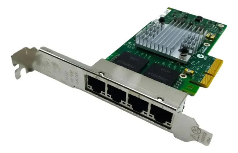 Placa Rede Intel I340-t4 Nc365t Pci-e 4x Rj45 1g Perfil Alto