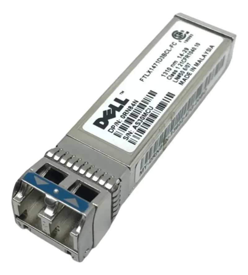 Gbic Dell Ftlx1471d3bcl-fc Lc Duplex Sfp+ 10g 10km 1310nm Lx