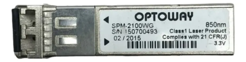 Gbic Optoway Spm-2100wg Lc - Duplex Sfp+ 10gb 0,3km 850nm Sx