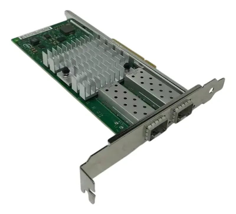Placa De Rede Dell 0942v6: 2x Sfp+ 10gb, Perfil Alto