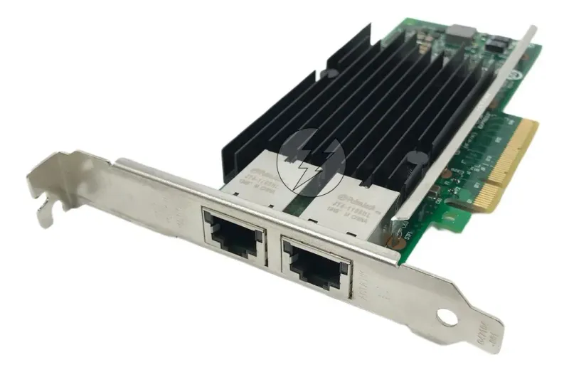Placa De Rede Intel X540-t2: 2x Rj45, Pci-e, 10gb