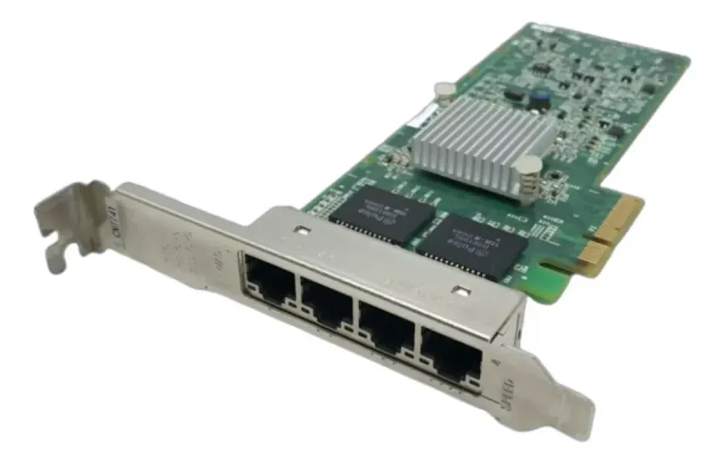 Placa Rede Hitachi 4x Rj45 Pci-e X8 1gb, Perfil Alto: N8109