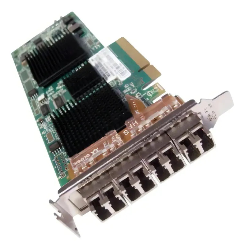 Placa Rede Qlogic Qle2564l-ibmp: 4x Port, Fibra Fc Hba 8gb
