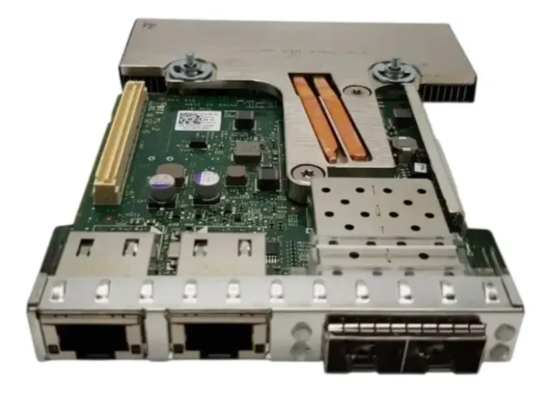 Placa Rede Dell Sfwcr 68282: 2x Sfp+ 10g, 2x Rj45 Sem Perfil