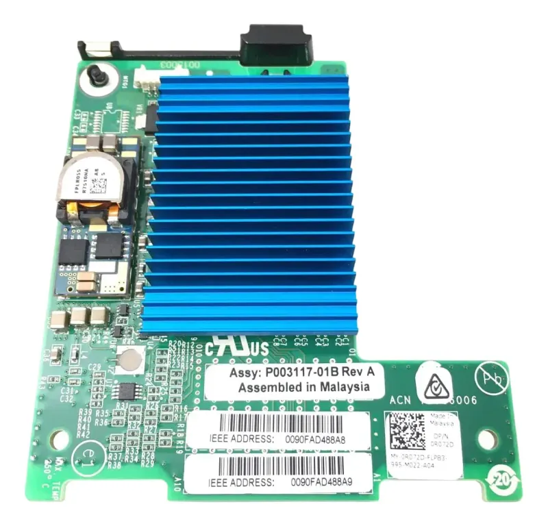 Placa Hba Dell P002521-01b 0r072d R072d M378d 0m378d
