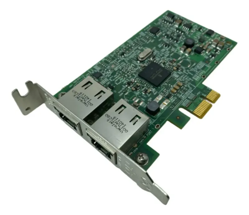 Placa De Rede Dell Pci-e Dual Rj45 1 Gb, 0557m9, Pefil Baixo
