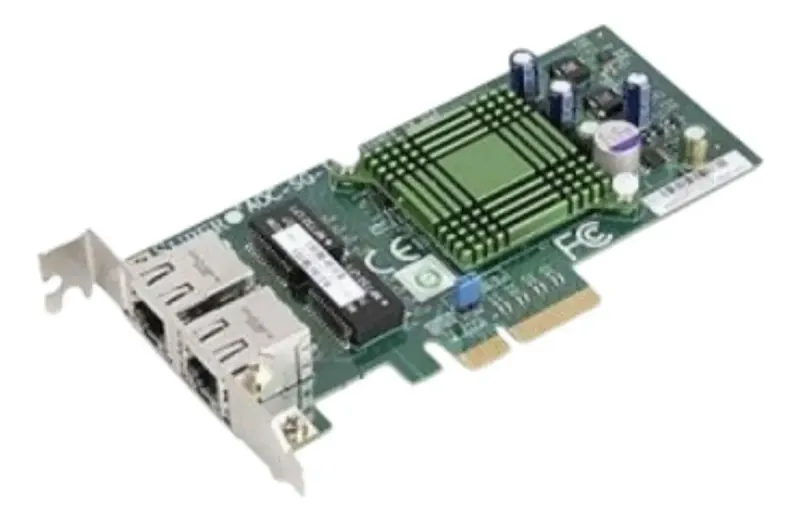 Placa Rede Dual Gigabit Rj45, Aoc-sg-i2, Perfil Baixo