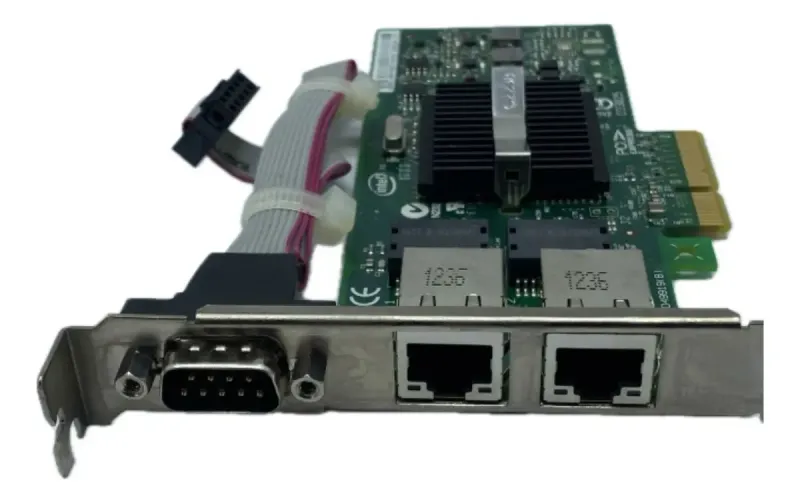 Placa Rede Servidor D49919(b) 2x Porta Rj45 Giga + 1x Serial