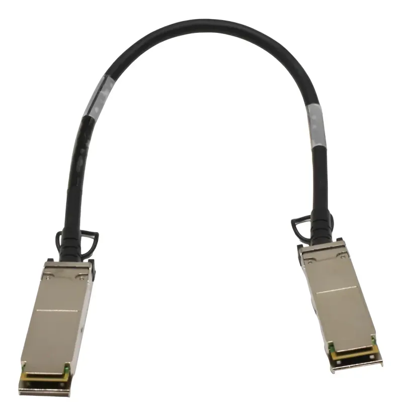 Cabo Dac Qsfp+ Mikrotik Huawei 40g Oem Awg30 - 0,5 Metro