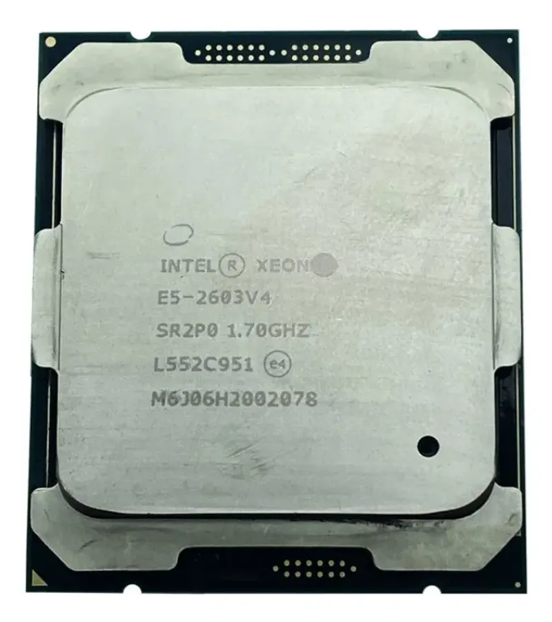 Processador Xeon E5-2603 V4, Six Core, 1.70ghz: Lga 2011-v3