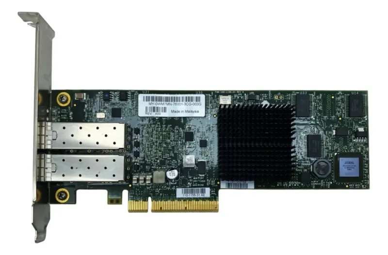 Placa De Rede Porta Dupla Sfp+ 10gb Perfil Alto: My-0wm7mn