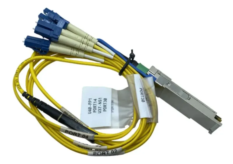 Gbic Arista Qsfp-40g-plrl4 Com Cabo Std-qsfp-lc-018-os2-003
