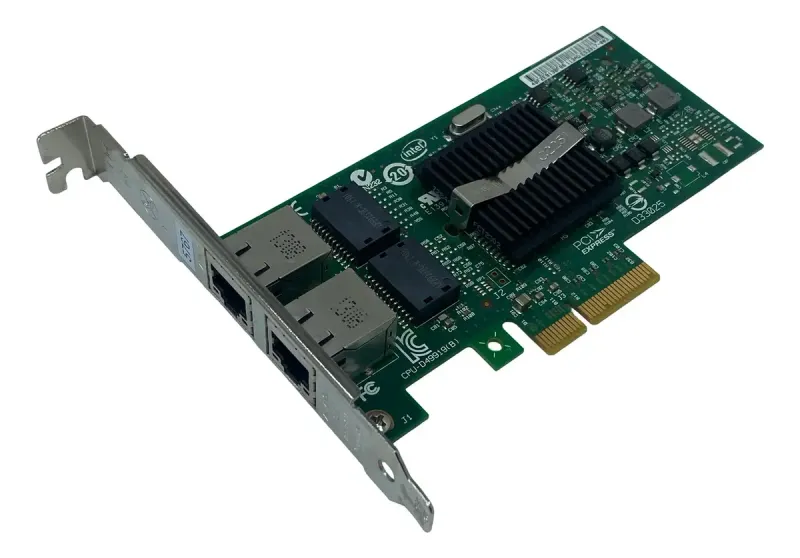Placa De Rede Intel 2x Portas Rj45 10/100/100 Giga 00e0836