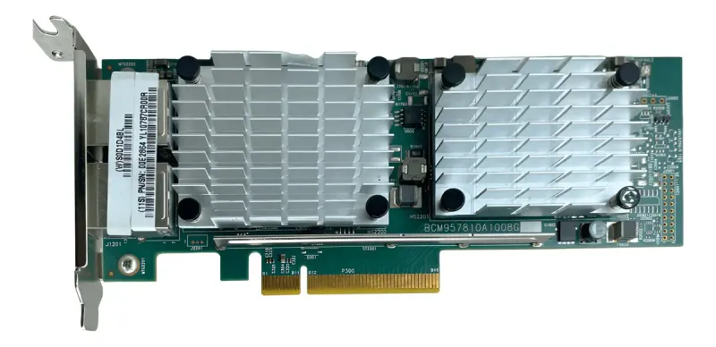 Placa De Rede 2x Portas Rj45 10gb Bcm-957810a1008g