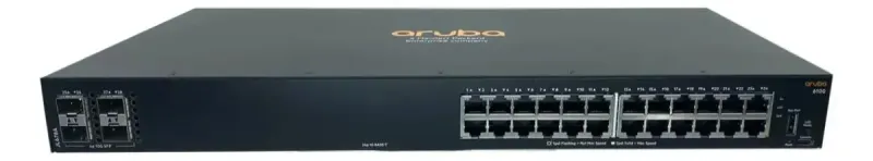 Interruptor Switch Aruba Jl678a 6100 24 Portas Gbe Poe