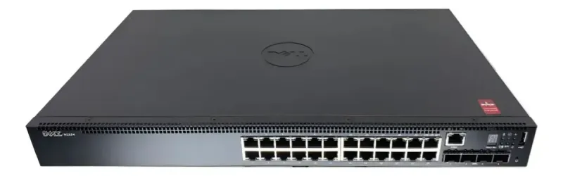 Switch Dell N1524: 24 Porta Giga Rj45, 4x Sfp+ 10 Giga