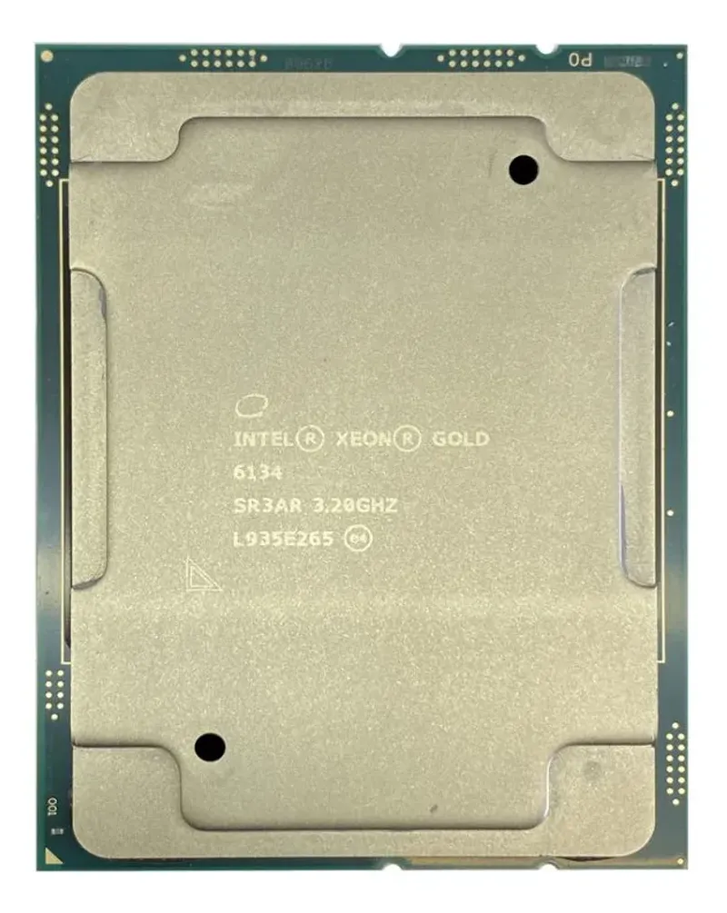 Processador Xeon Gold - 6134 3.20ghz Lga 3647 8 Core Sr3ar