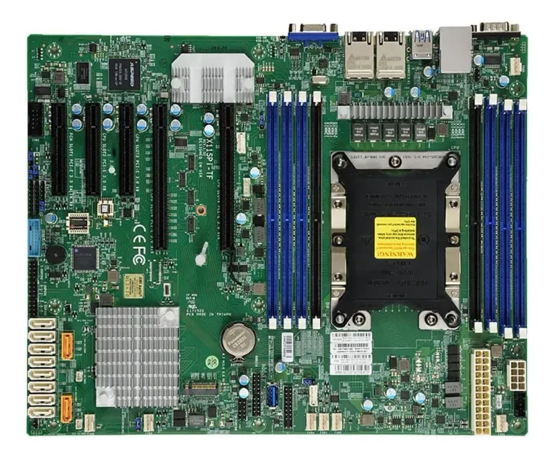 Placa Mae Supermicro X11spi-tf Lga3647 Dual 10gb C622 Atx