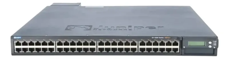 Switch Juniper Ex4200-48t 48x Portas Giga, 8x Portas Poe L3