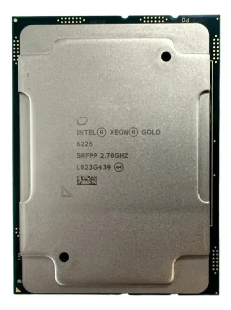 Processador Xeon Gold 6226, 12 Core, 2.70ghz Srfpp Fclga3647