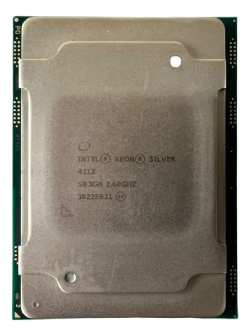 Processador Xeon Silver 4112, 4 Core 2.60ghz Sr3gn Fclga3647