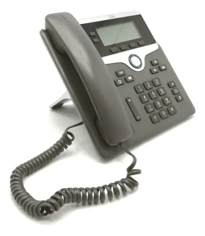 Cisco Cp-7821-k9 Telefone Ip Voip 2 Linhas Sip Poe Empresa (Recondicionado)