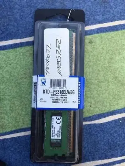 Memória RAM 8GB 1 Kingston KTD-PE316ELV/8G