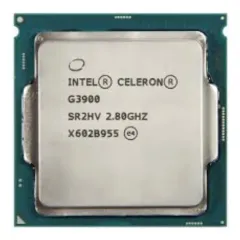 Processador Intel Celeron G3900 2.8GHz 2 Núcleos com Gráfica HD 510